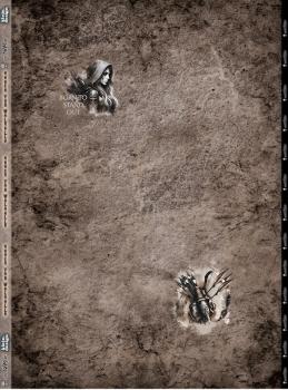 Hauch von Walhalla - 2m Panel - French Terry mit Schriftzug